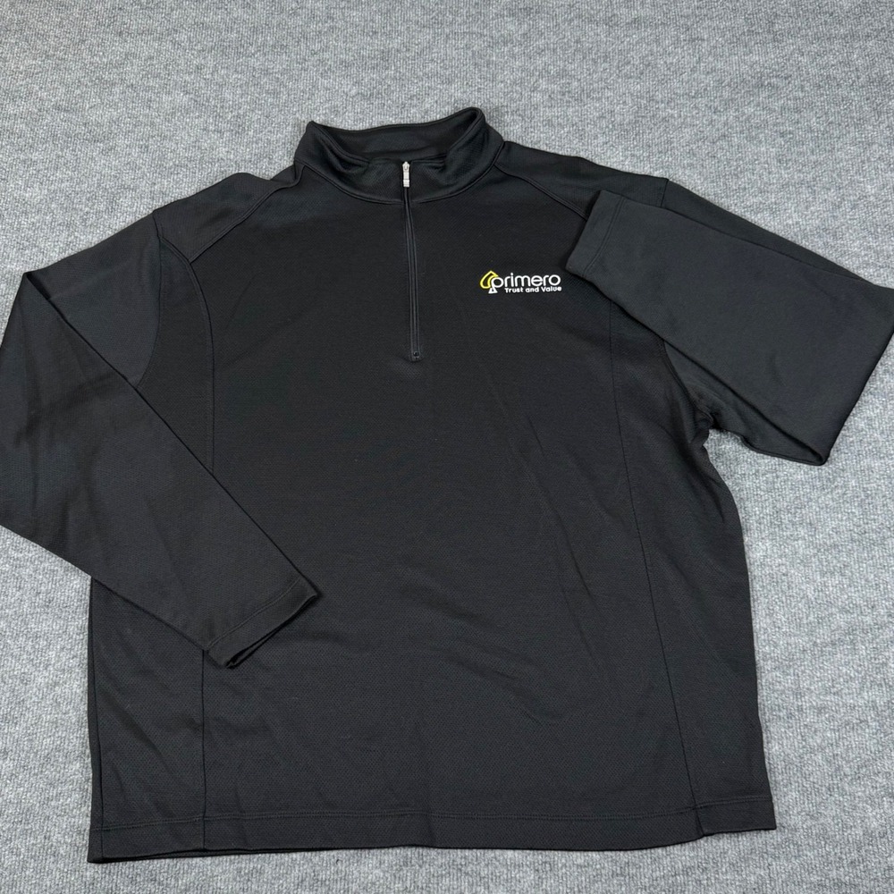 Nike XXL LS Quarter Zip Pullover Shirt Jacket Primero Trust & Value‎ Sporty Golf